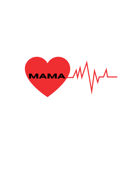 Mama Heartline- Short/Long Sleeve T-Shirt