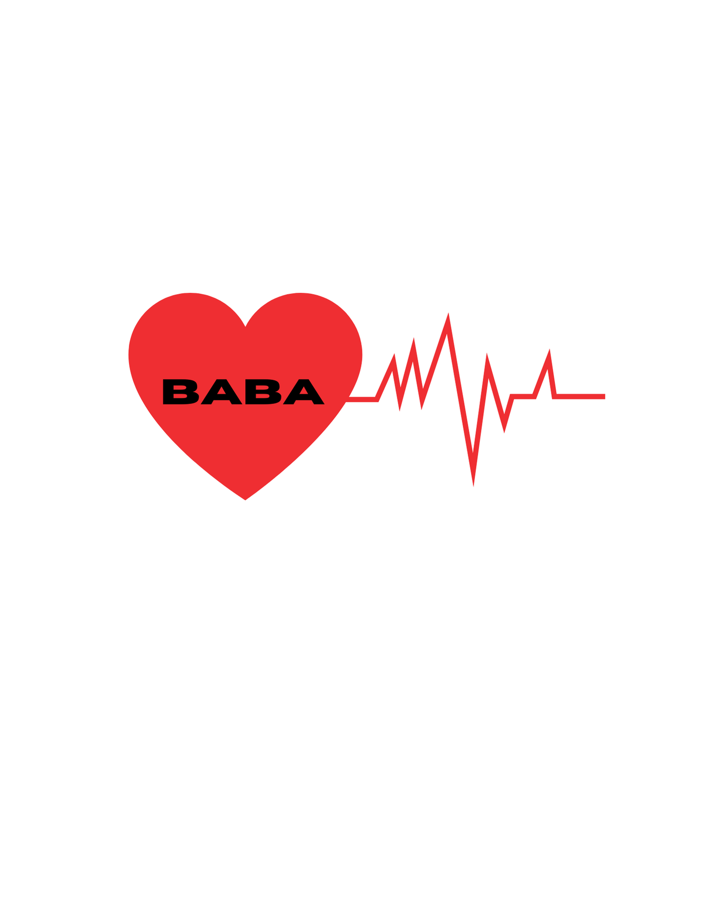 Baba Heartline- Short/Long Sleeve T-Shirt