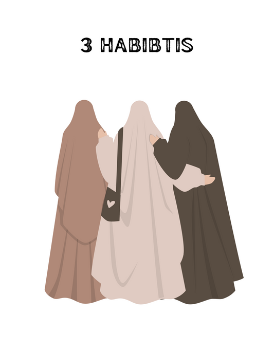 3 Habibtis - Long Sleeve T-Shirt