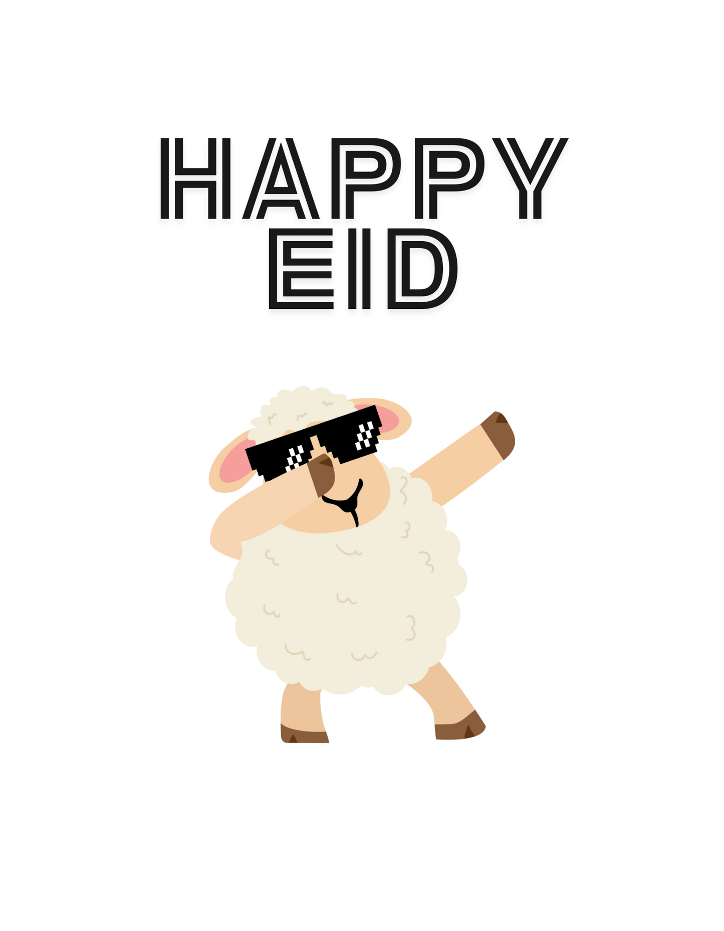 Happy Eid - Short/Long Sleeve T-Shirt