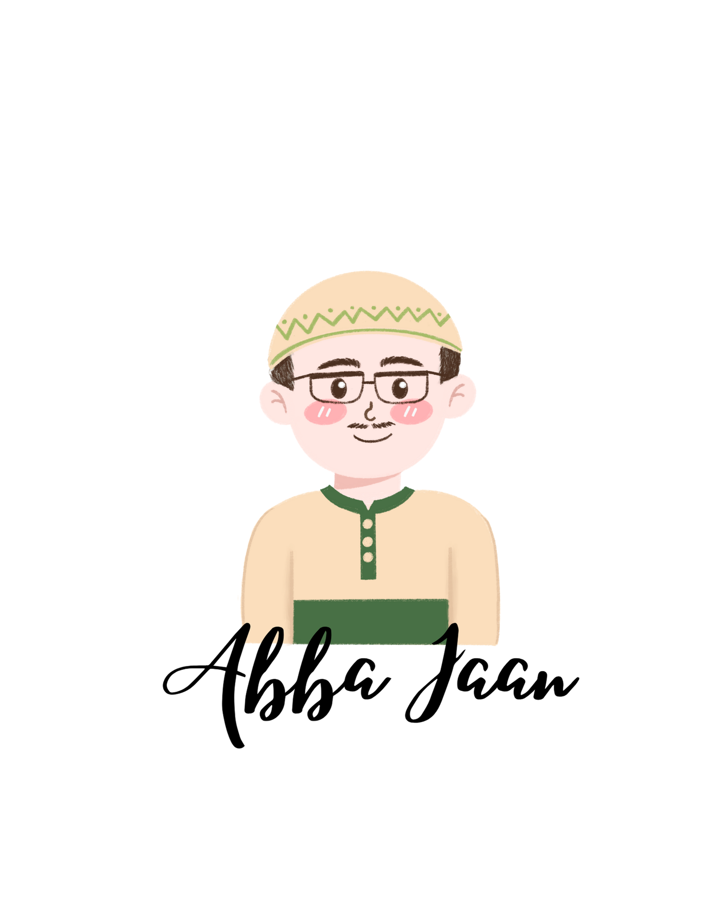 Abba Jaan - Short Sleeve T-Shirt