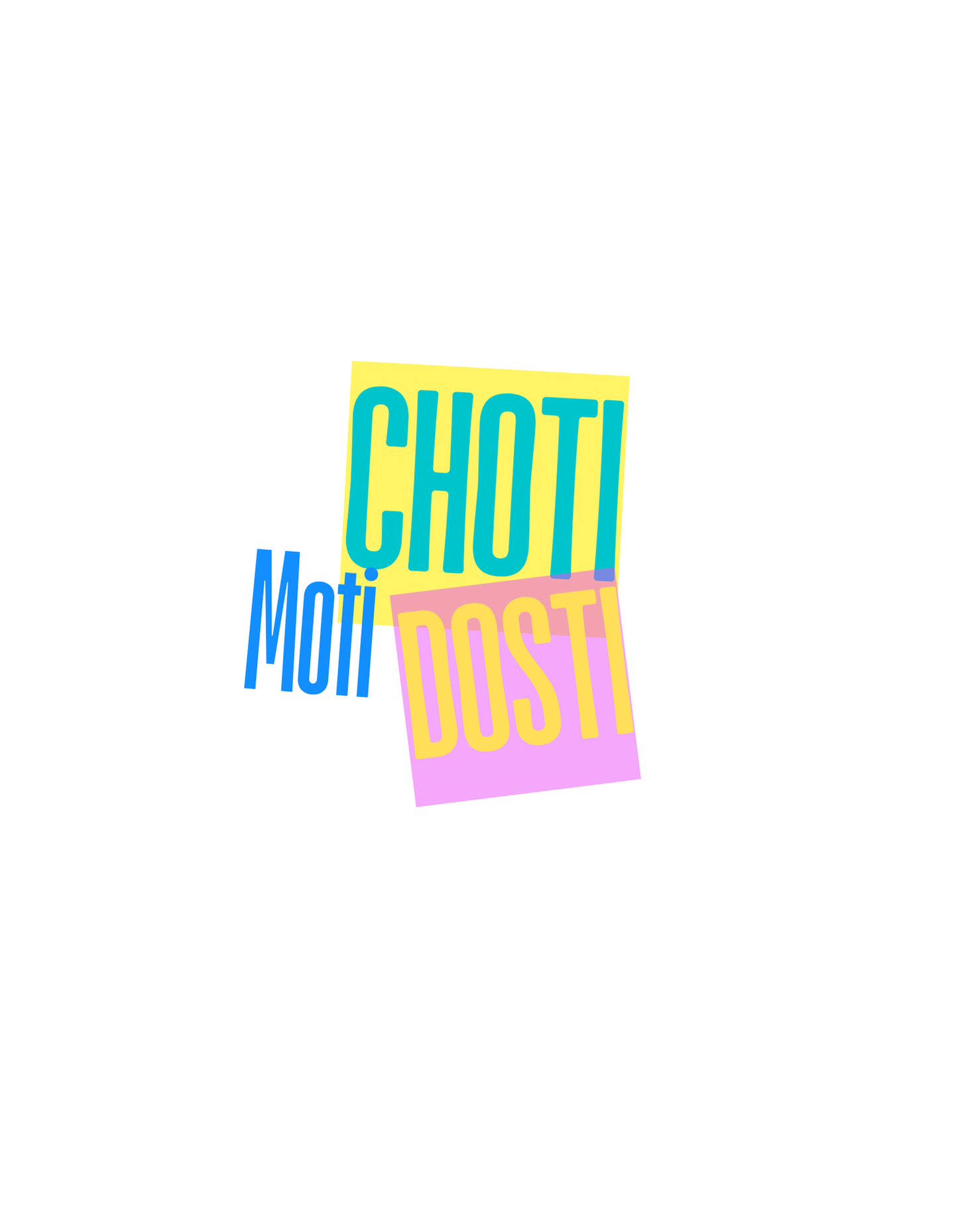 Choti Moti Dosti- Short/Long Sleeve T-Shirt